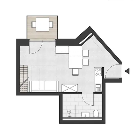 Apartamento Meerholung-fewo-4-1 *